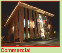 Commercial Christmas Light Services in Austin